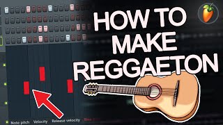 How To Make Reggaeton Beats In FL Studio Making A Beat From Scratch [upl. by Joel]