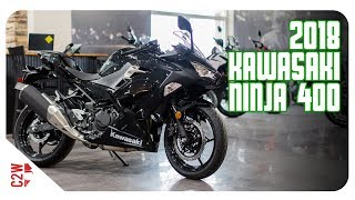 2018 Kawasaki Ninja 400  First Ride [upl. by Burnight]