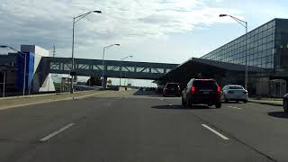 DetroitWayne County Metropolitan Airport Terminal Tour [upl. by Boehike]