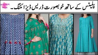 PLATECHUNAT DRESS DESIGNS 2020  CHUNAT WALI SHIRTS  CHUNAT WALI FROCK  LATEST PLATE DRESS IDEAS [upl. by Eivi]