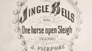 JINGLE BELLS Original 1857 Lyrics amp Chorus Tom Roush [upl. by Ronoc281]