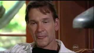 Patrick Swayze cancer on Barbara Walters Special [upl. by Armelda]