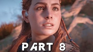 HORIZON ZERO DAWN Walkthrough Gameplay Part 8  Nora PS4 Pro [upl. by Krm]