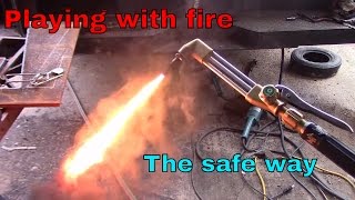 Acetylene torch basics [upl. by Eilliw822]