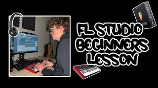 FL Studio Easy BEGINNER Tutorial Make Your First Beat [upl. by Ramas]