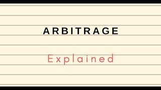 CFA Level 1 Arbitrage explained Forward Futures Financial Derivatives [upl. by Ralip]