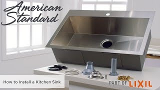 How to Install a Kitchen Sink [upl. by Ilaire]