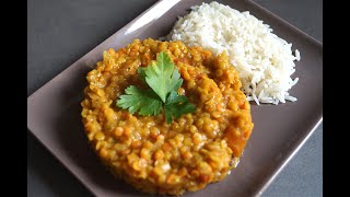 Lentilles corail au curry [upl. by Htiffirg]