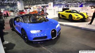 Bugatti Chiron  Driving  Loud Sound [upl. by Anurb]