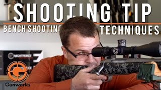 Shooting Tip  Shooting Bench Techniques [upl. by Sivlek]