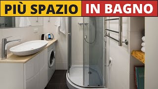 19 Idee salvaspazio per bagni piccoli o minuscoli [upl. by Enilehcim122]