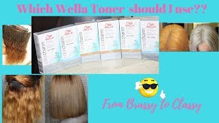 Brassy Orange hair Which Wella Toner should I use [upl. by Susi]