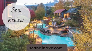 Scandinave Spa Blue Mountains  Scandinavian Baths Ontario REVIEW [upl. by Anthiathia]