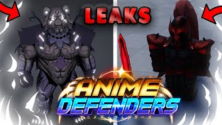 UPDATE 1 SNEAK PEAKS Anime Defenders Max Level Almighty Hakari Is INSANE [upl. by Lahcsap477]