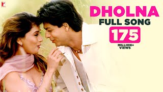 Dholna  Full Song  Dil To Pagal Hai  Shah Rukh Khan Madhuri Dixit Lata Mangeshkar Udit Narayan [upl. by Sarge]