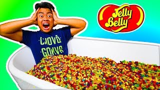 JELLY BEAN BATH CHALLENGE [upl. by Nosaes]