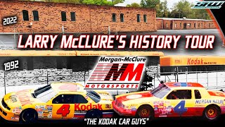 MorganMcClure Motorsports Former NASCAR Race Shops History Tour With Owner Larry McClure [upl. by Ramos]