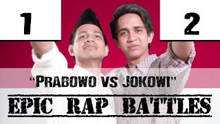 SkinnyIndonesian24  Prabowo vs Jokowi  Epic Rap Battles of Presidency [upl. by Yonita108]