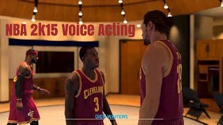 NBA 2k15 Horrible and Hilarious Voice Acting Compilation [upl. by Anoif]