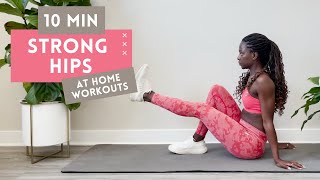 10 MINUTE HIP FLEXOR STRENGTHENING EXERCISES [upl. by Iharas126]