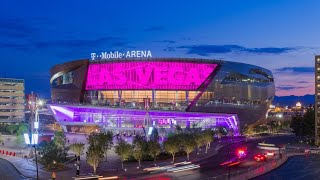 Las Vegas Walking Tour TMobile Arena 2022 [upl. by Relly506]