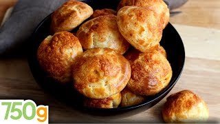 Recette facile des Gougères au fromage  750g [upl. by Clementine]