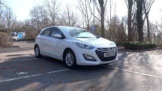 2014 Hyundai i30 16 CRDi 110 Blue Drive Active 5door StartUp and Full Vehicle Tour [upl. by Deach]