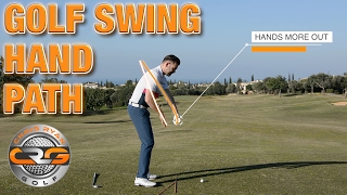 GOLF SWING  WHAT IS HAND PATH [upl. by Etteyniv]