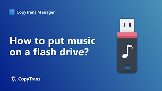 How to put music on a flash drive [upl. by Eilatam]