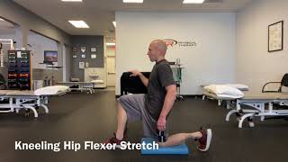 Kneeling Hip Flexor Stretch [upl. by Nalod838]