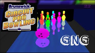 Brunswick Circuit Pro Bowling  Cosmic Bowling  GameNGoons64 [upl. by Aniral961]