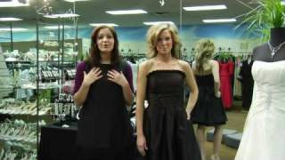 Fashion Advice Dresses  How to Wear a Strapless Dress [upl. by Nelon]