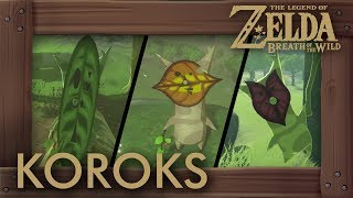 Zelda Breath of the Wild  All Korok Seeds Central Tower Locations 463  552 [upl. by Romanas]