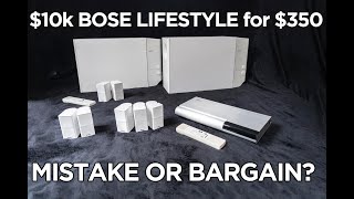 BOSE LIFESTYLE 30 REPAIR AND REVIEW [upl. by Gnoc222]