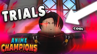 I TRIED THE IMPOSSIBLE CHALLENGE WITH EtherealBoiGaming Anime Champions Simulator Update [upl. by Burner]