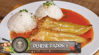 Recept na plněné Papriky  Nejlepší recept u nás 👍 [upl. by Dusza364]