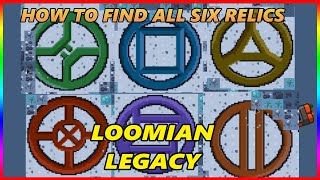 HOW TO FIND ALL SIX RELICS in LOOMIAN LEGACY  ROBLOX [upl. by Carole]