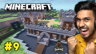 AJJUBHAI AND UJJWAL TECHNO GAMERZ NEW CASTLE IN HEROBRINE SMP  MINECRAFT GAMEPLAY 9 [upl. by Pippo246]