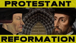 The Protestant Reformation 34  Calvin and Zwingli [upl. by Opalina288]