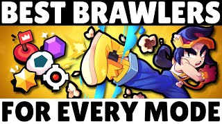 Top 10 Brawlers in EVERY Mode [upl. by Rebmac254]