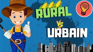 💡 MILIEU URBAIN vs MILIEU RURAL [upl. by Conah]