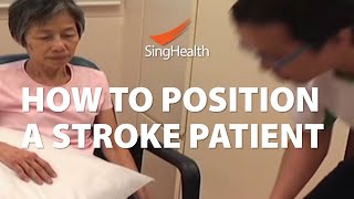 How To Position A Stroke Patient [upl. by Aina903]