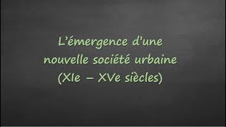 5ème  Lémergence des sociétés urbaines [upl. by Afatsom957]