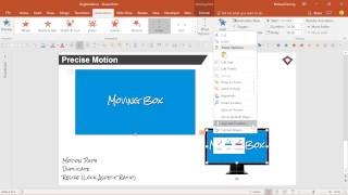 Precise Motion with Motion Paths Advanced PowerPoint Tutorial [upl. by Sharpe384]