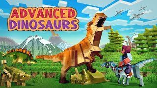 Advanced Dinosaurs  Minecraft Marketplace  Official Trailer [upl. by Submuloc]