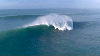 DRONE FOOTAGE OF MASSIVE WAVES IN NEWQUAY CORNWALL UK [upl. by Griggs]