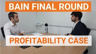 Profitability Case Study Interview Example  Solved by ExMcKinsey Consultant [upl. by Wilser219]