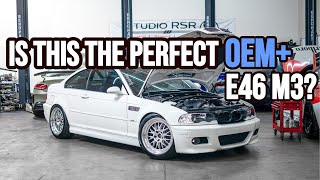 E46 M3 performance mods Turner Carbon Airbox SuperSprint headers and more [upl. by Ehud]