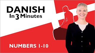 Learn Danish  Numbers 110 [upl. by Lamoureux279]