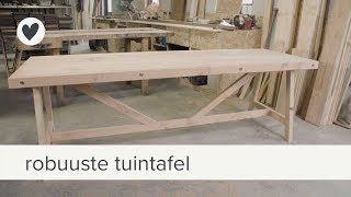 tuintafel  diy  vtwonen [upl. by Teahan]